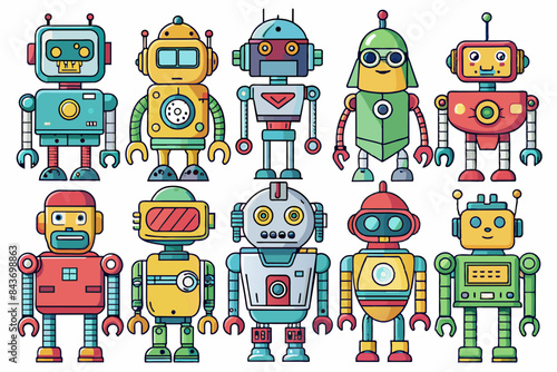 robots icons