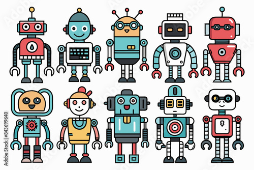 icons robots