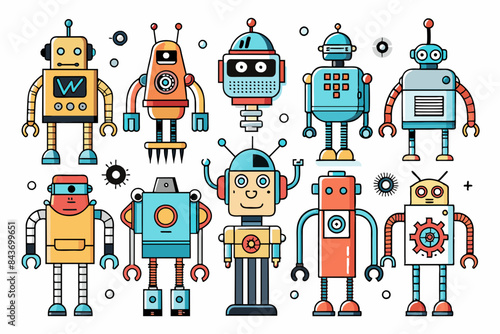 icons robots