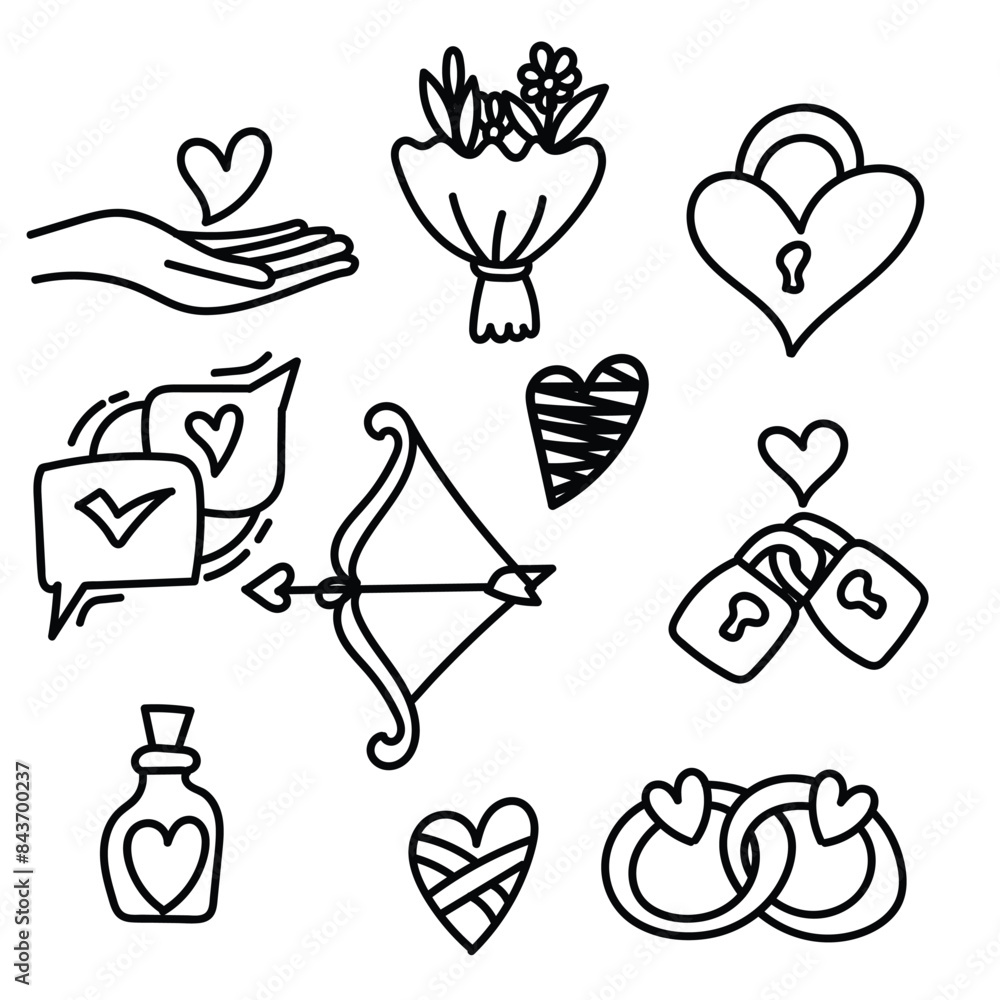 love nd sharing love icon hand drawn love nd sharing love icon hand drawn