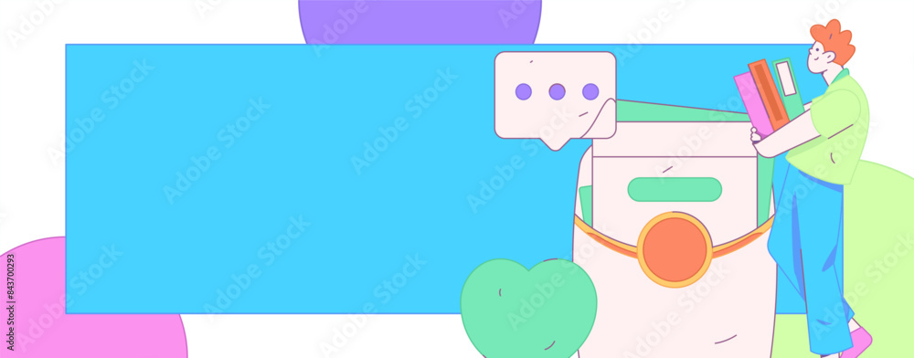 Use red envelopes to attract new customers and promote activity. Flat vector character concept illustration
Use red envelopes to attract new customers and promote activity. Flat vector character concept illustration