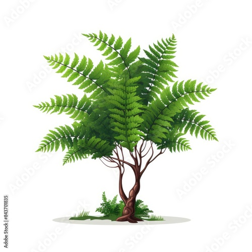 Fern Tree Vector Isolation