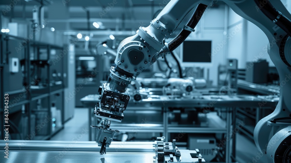 Robotics technology, industrial machinery, AI, automated systems, manufacturing robots, production efficiency, smart factory, engineering Robotics technology, industrial machinery, AI, automated systems, manufacturing robots, production efficiency, smart factory, engineering
