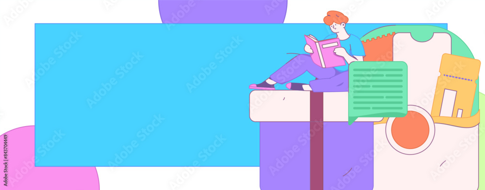 Use red envelopes to attract new customers and promote activity. Flat vector character concept illustration
Use red envelopes to attract new customers and promote activity. Flat vector character concept illustration