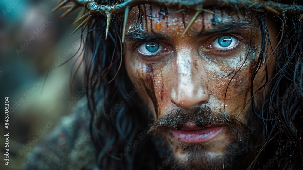 A Crown of Thorns and the Weight of the World. Generative AI A Crown of Thorns and the Weight of the World. Generative AI