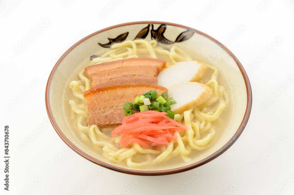三枚肉そば(沖縄そば) 三枚肉そば(沖縄そば)