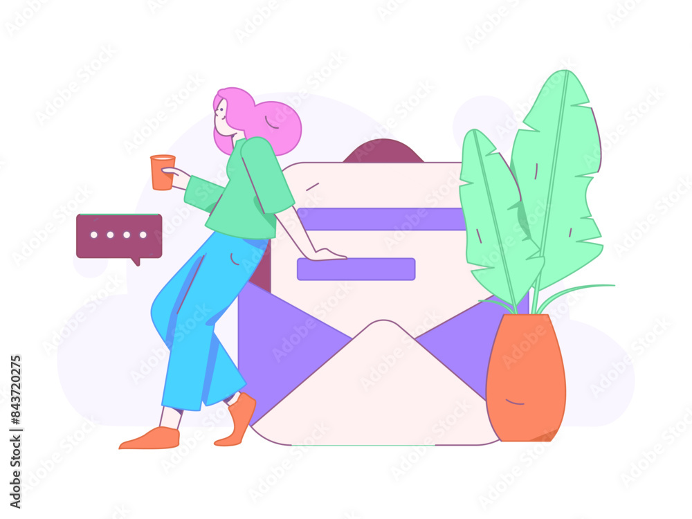 Personnel doing job interview flat vector concept operation hand drawn illustration
Personnel doing job interview flat vector concept operation hand drawn illustration