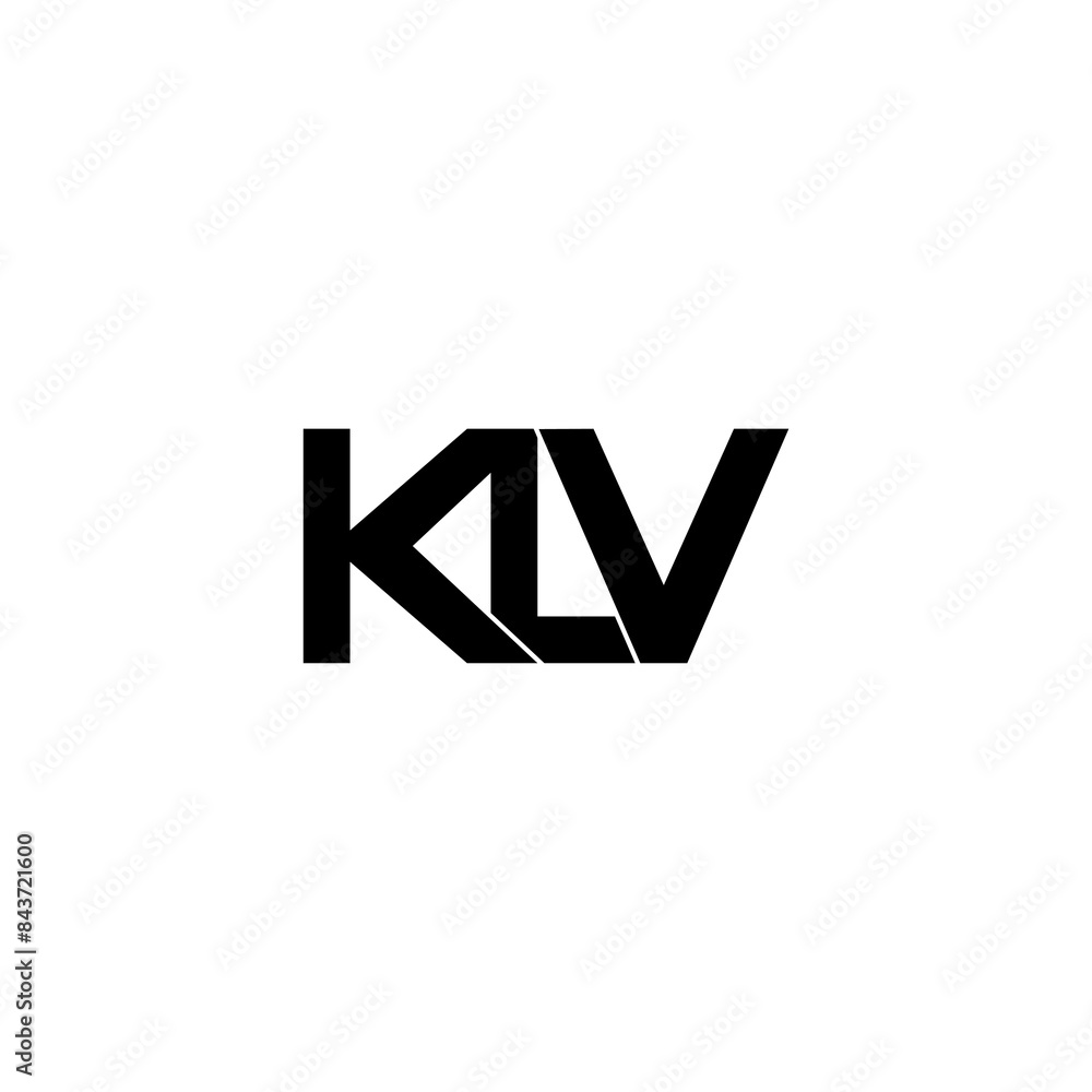 klv initial letter monogram logo design klv initial letter monogram logo design