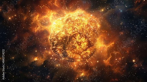 Awe-Inspiring Supernova Explosion  Revealing the Universe s Power