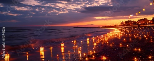 Festive Beach Illumination ...