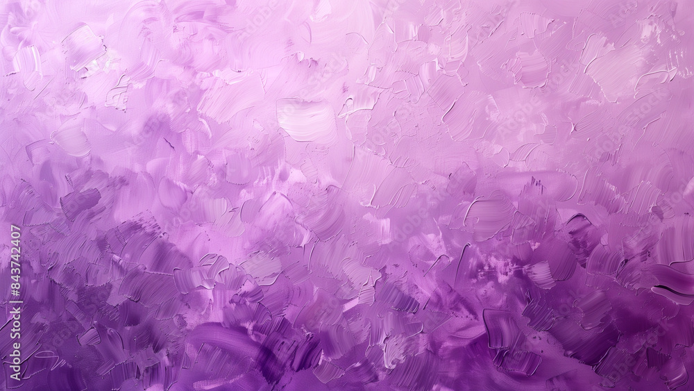 Purple Haze: Textured Oil Painting in Pastel Tones Purple Haze: Textured Oil Painting in Pastel Tones