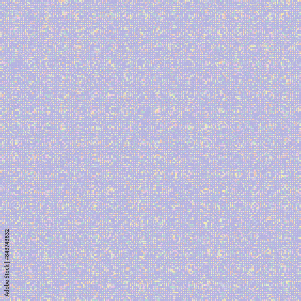 Fototapeta premium Abstract pattern. Stacked rounded square frames in multiple colors. Muted lavender tones on a matching background. Dazzling vector illustration.
