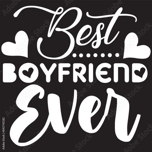 best boyfriend ever illestrator design