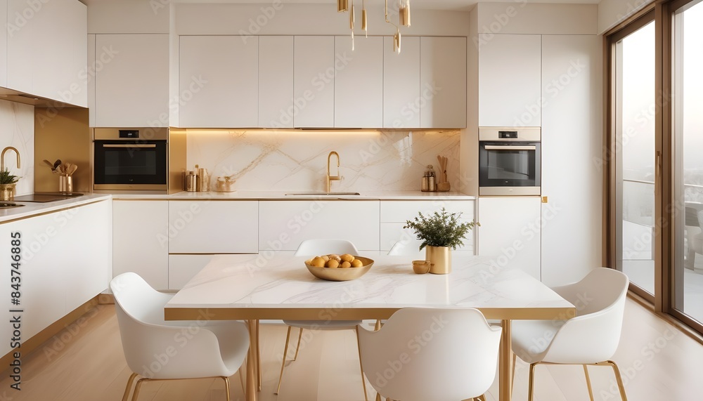 white and gold theme modern interior white and gold theme modern interior