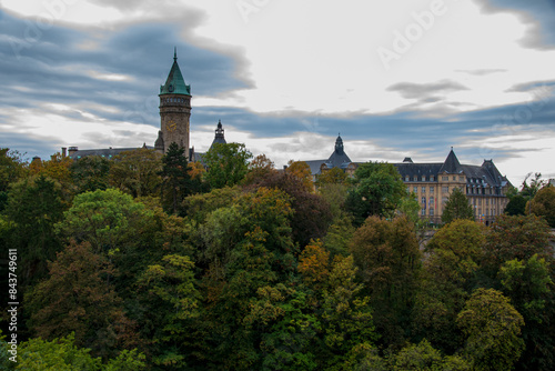 castle in the park