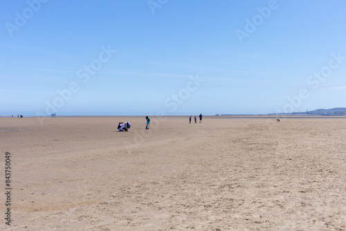 Sandymount during low tide
