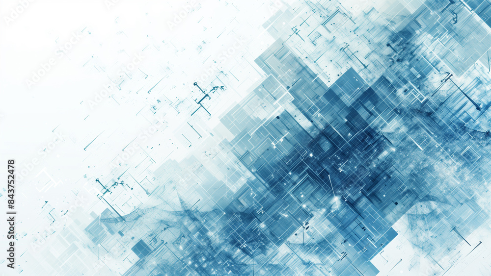 Presentation Wallpaper in Blue and White Presentation Wallpaper in Blue and White