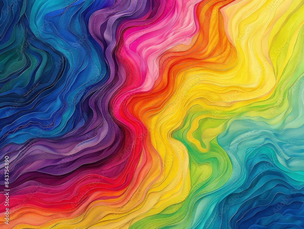Abstract colorful background with wavy lines and vibrant colors. Perfect for modern design and digital art. Abstract colorful background with wavy lines and vibrant colors. Perfect for modern design and digital art.