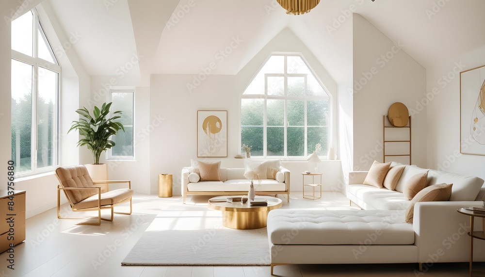 white and gold theme modern interior white and gold theme modern interior