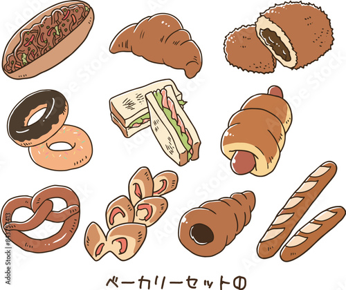 ベーカリーセット①