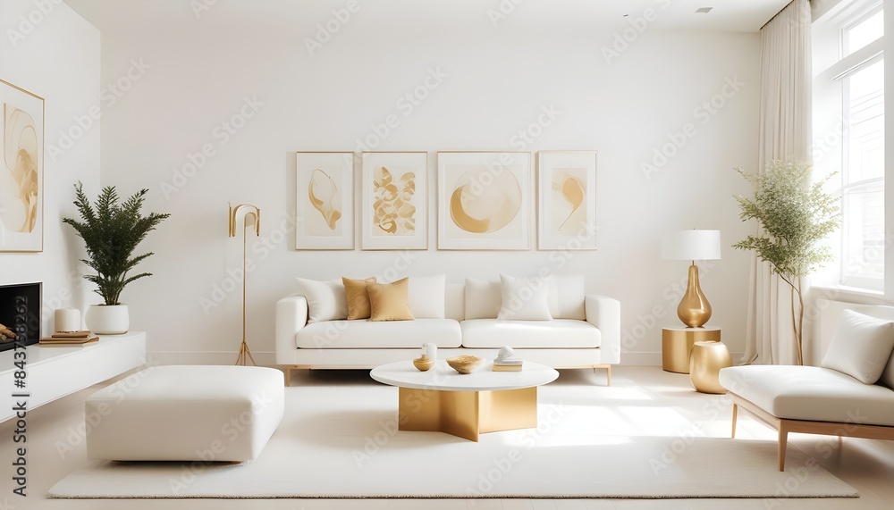 white and gold theme modern interior white and gold theme modern interior