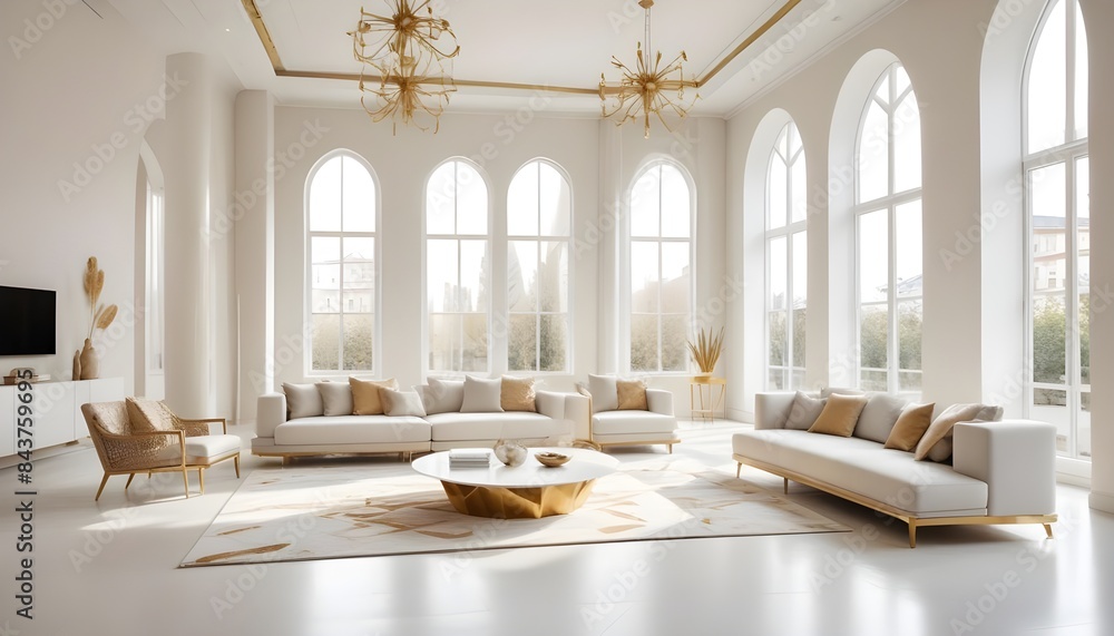 white and gold theme modern interior white and gold theme modern interior