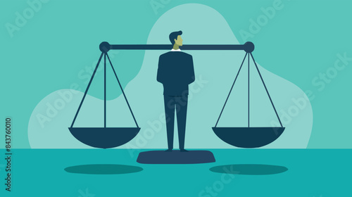 Comparison advantage and disadvantage, integrity or honest truth, pros and cons or measurement, judge or ethical, decision or balance concept
