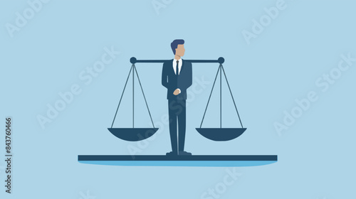 Comparison advantage and disadvantage, integrity or honest truth, pros and cons or measurement, judge or ethical, decision or balance concept