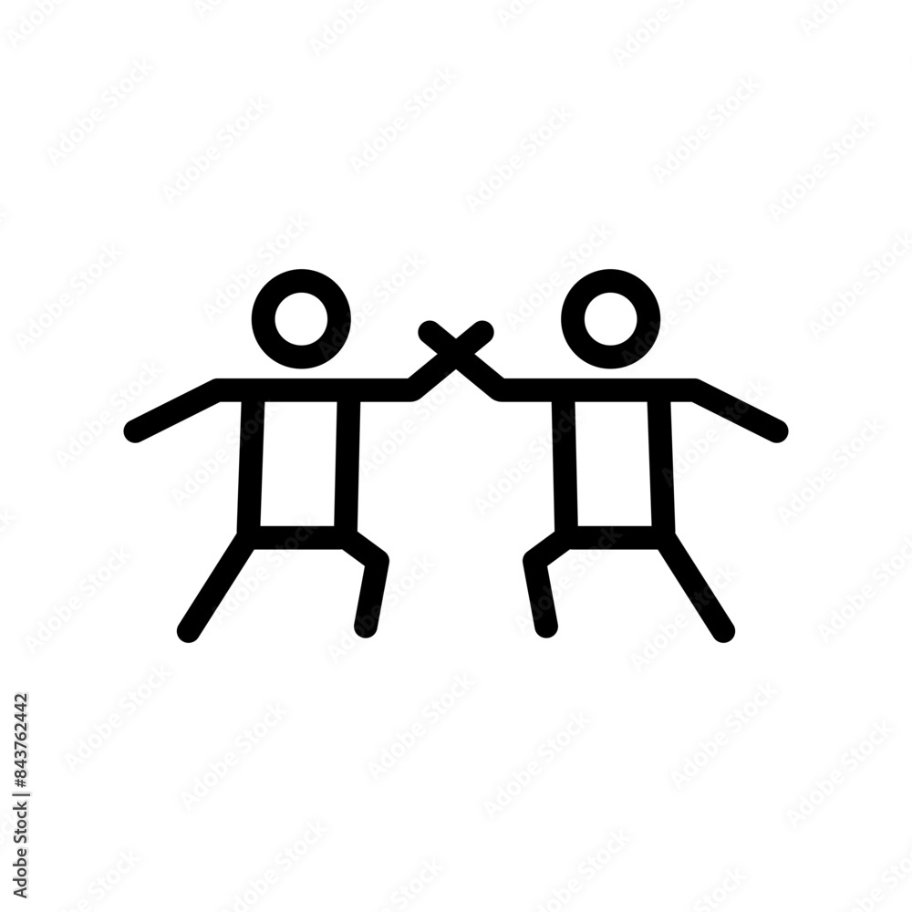 Karate Icon for Martial Arts, Self-Defense Training, and Fitness Classes Graphics Karate Icon for Martial Arts, Self-Defense Training, and Fitness Classes Graphics