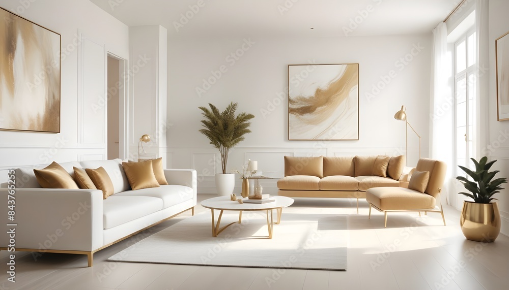 white and gold theme modern interior white and gold theme modern interior