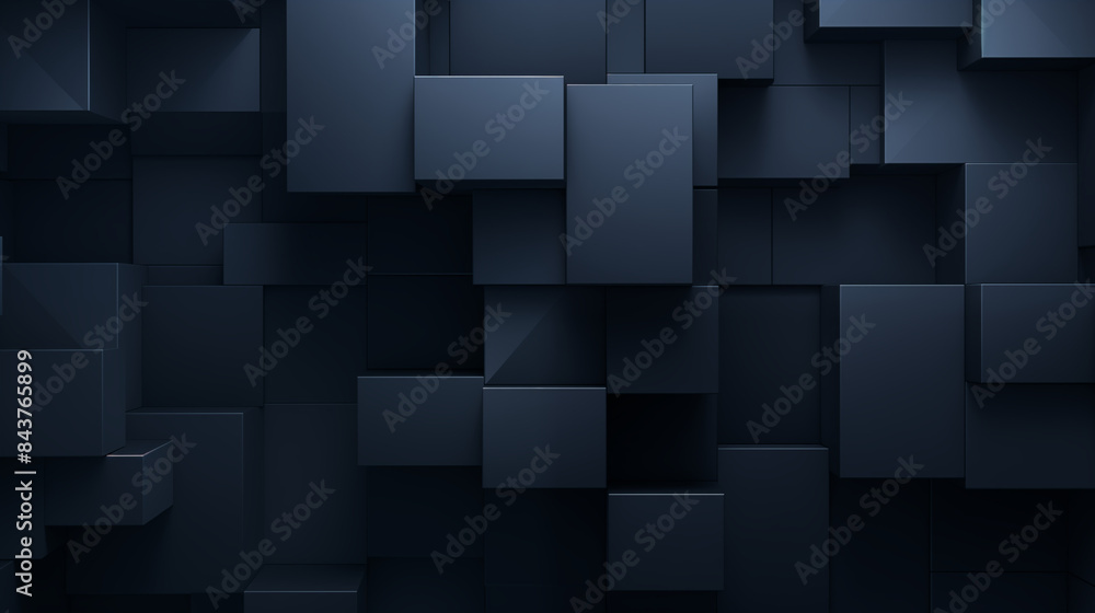 Dark Cubic Structure Background Dark Cubic Structure Background