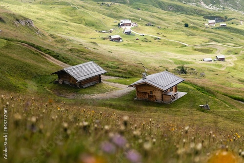 swiss alpine village