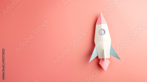 Creative Paper Rocket Craft for Kids