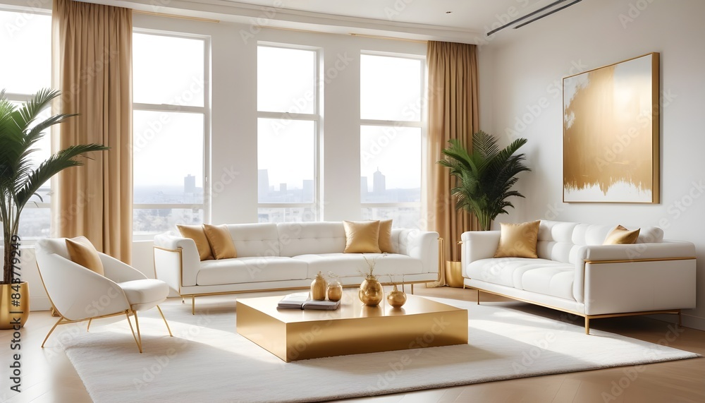 white and gold theme modern interior white and gold theme modern interior