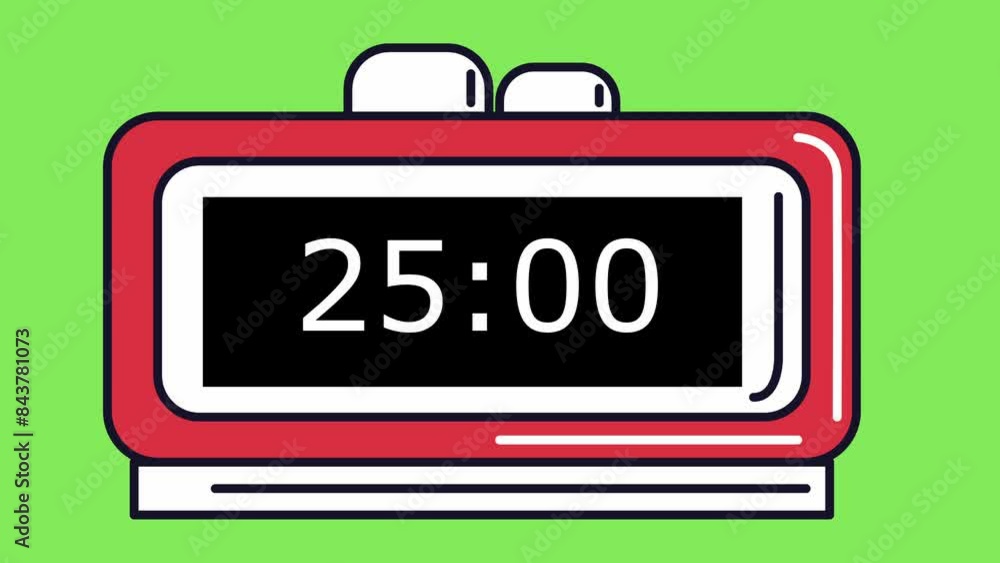 30 seconds digital countdown clock/timer animation with green screen background 4k, UHD 30 seconds digital countdown clock/timer animation with green screen background 4k, UHD