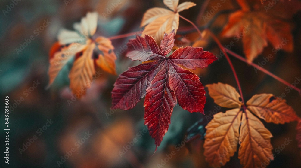 Fall foliage close-up for background. Fall season Fall foliage close-up for background. Fall season