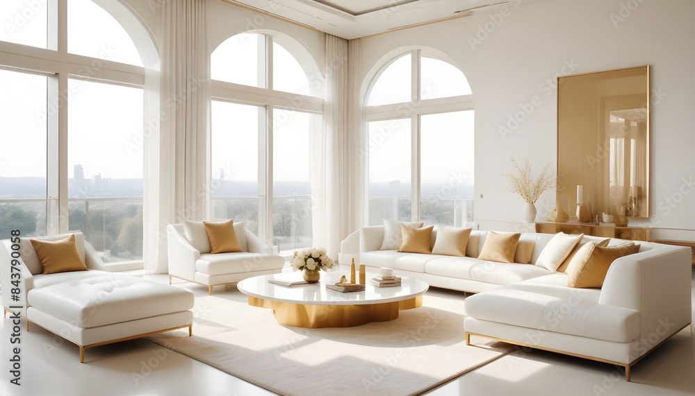 white and gold theme modern interior white and gold theme modern interior