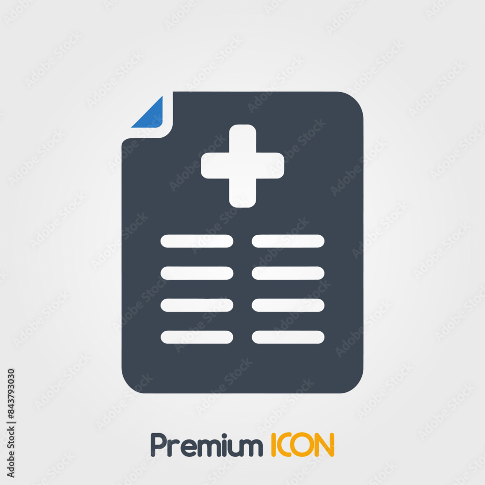 Medical Report Icon Medical Report Icon