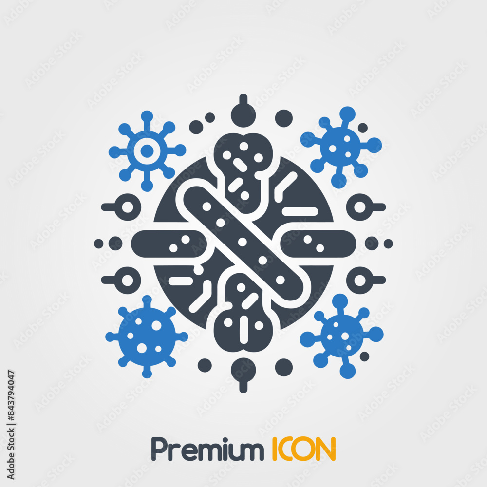 Fototapeta premium Infectious Disease Icon