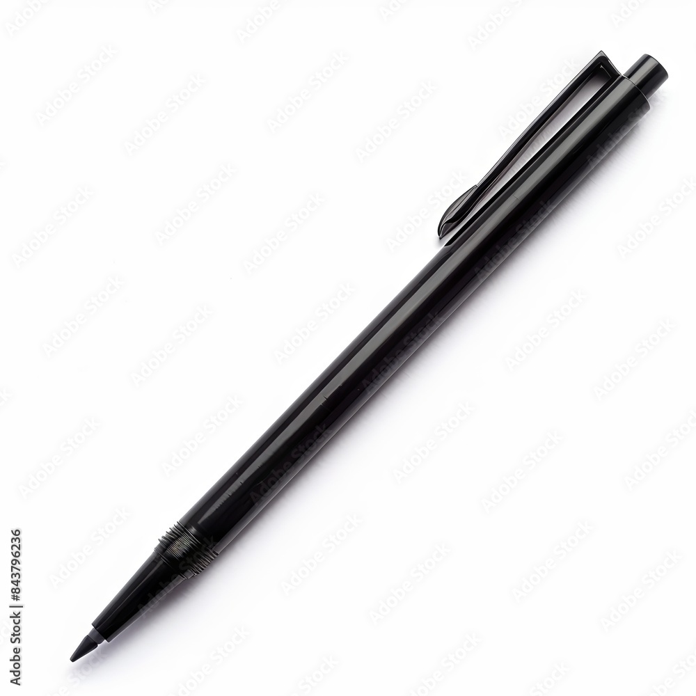 Isolated black marker on white background Isolated black marker on white background