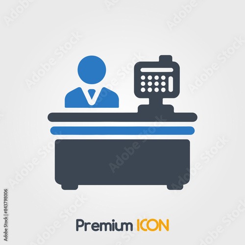 Checkout Counter Icon