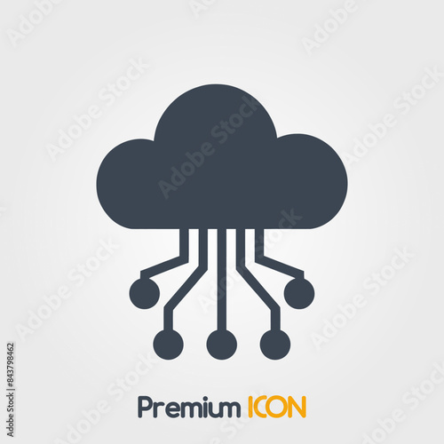 Cloud Computing Icon