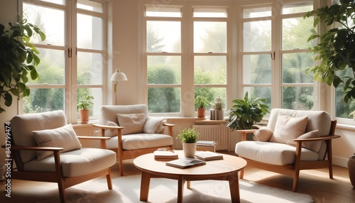 Wallpaper Mural white and gold theme modern interior Torontodigital.ca