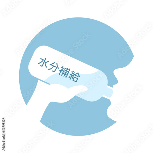 熱中症予防のアイコン