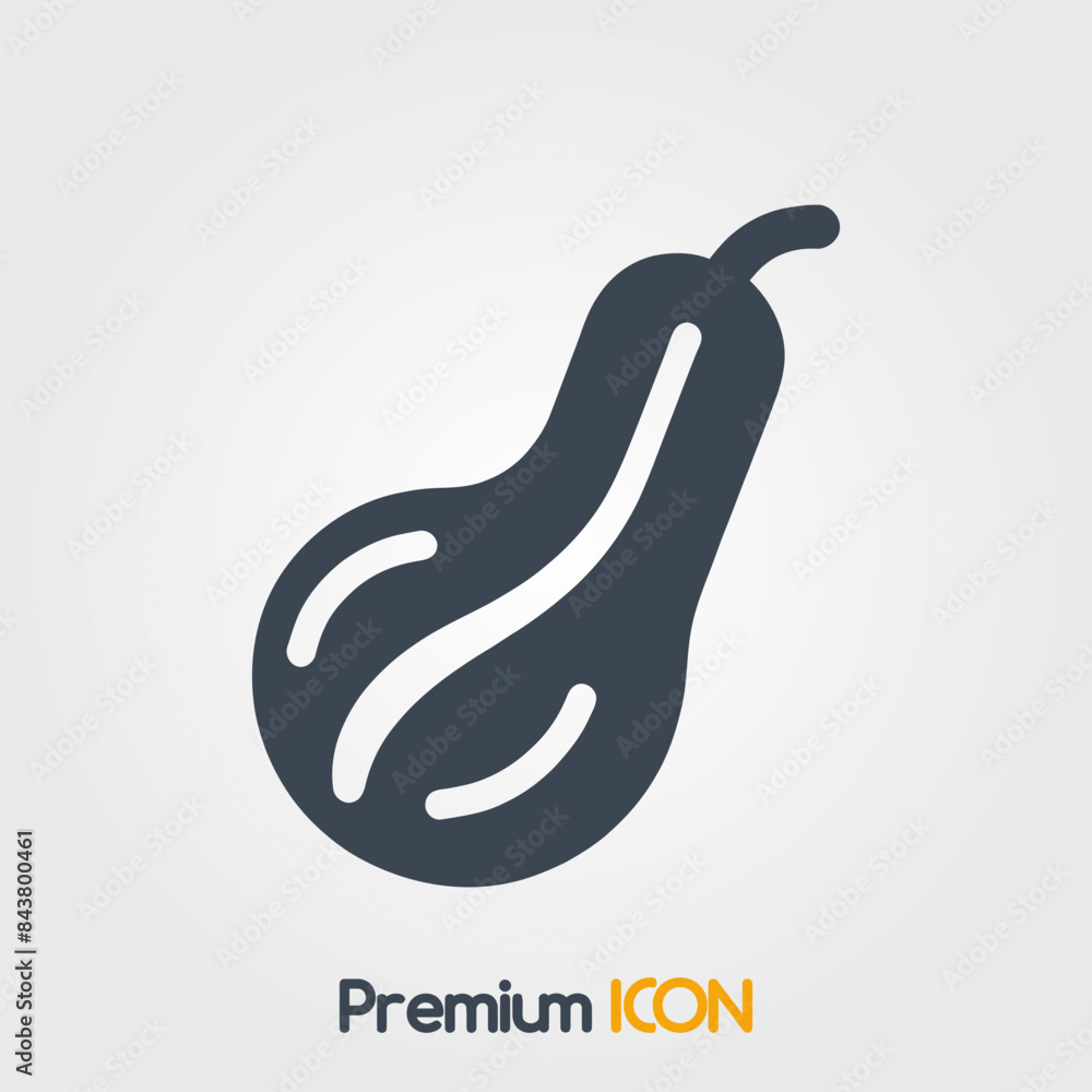 Tromboncino squash Icon Tromboncino squash Icon