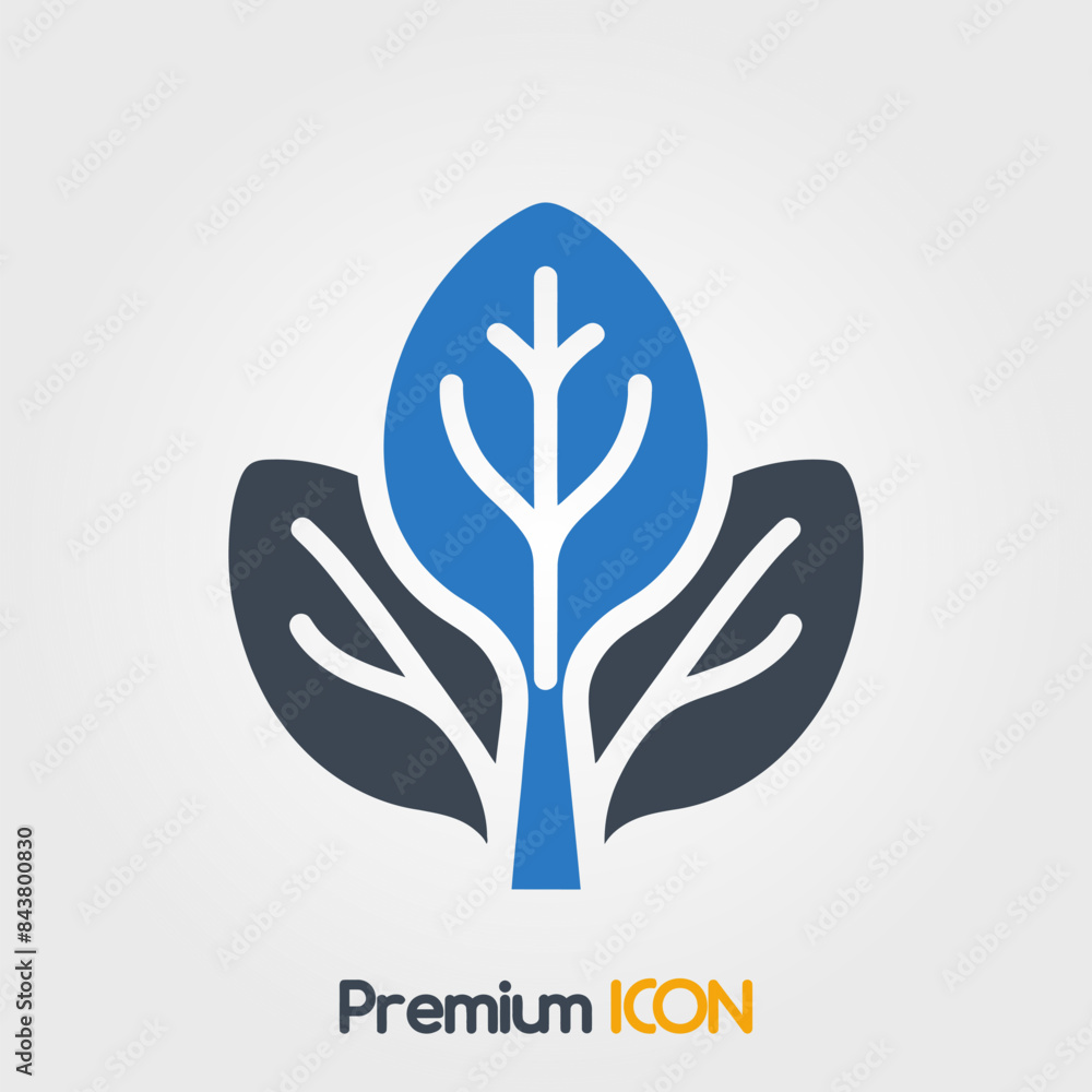 Obraz premium Komatsuna Icon