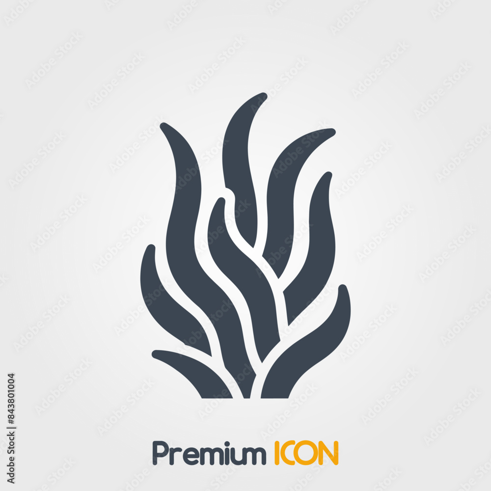 Obraz premium Kelp Icon