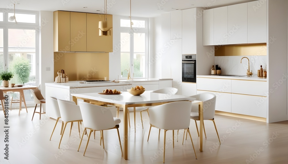 white and gold theme modern interior white and gold theme modern interior