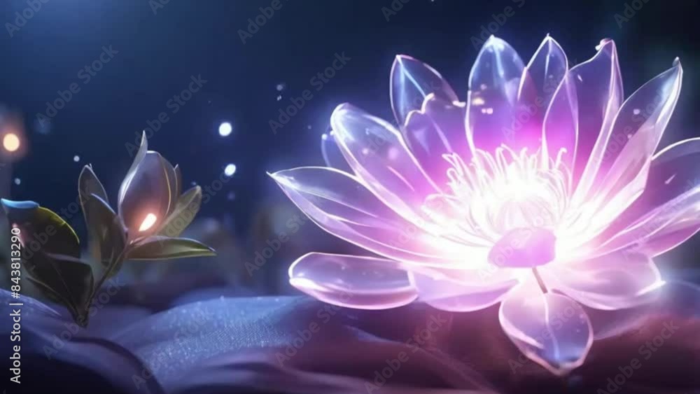 An animation depicting high-quality light bloom effects. It shows how light spreads and diffuses around bright objects, creating a soft, glowing halo effect often seen in photography and film. An animation depicting high-quality light bloom effects. It shows how light spreads and diffuses around bright objects, creating a soft, glowing halo effect often seen in photography and film.