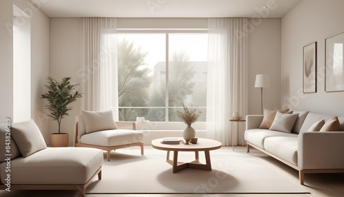 Wallpaper Mural white and gold theme modern interior Torontodigital.ca